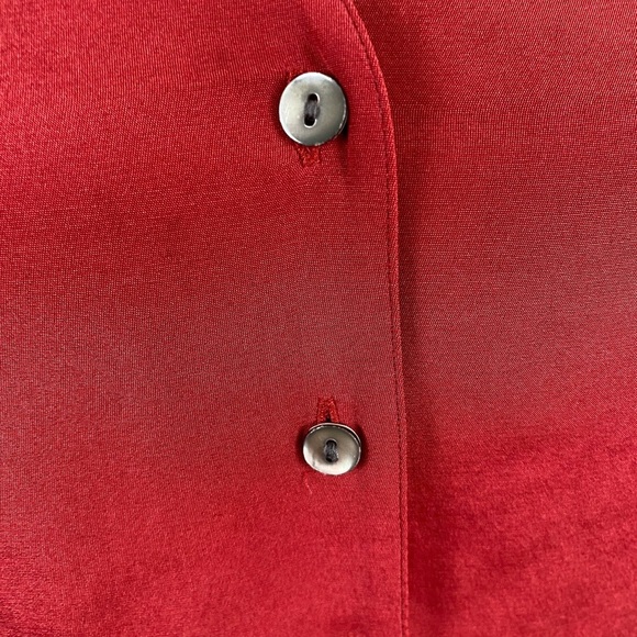 Talbots Button Down Silk Blouse EUC - Picture 3 of 9